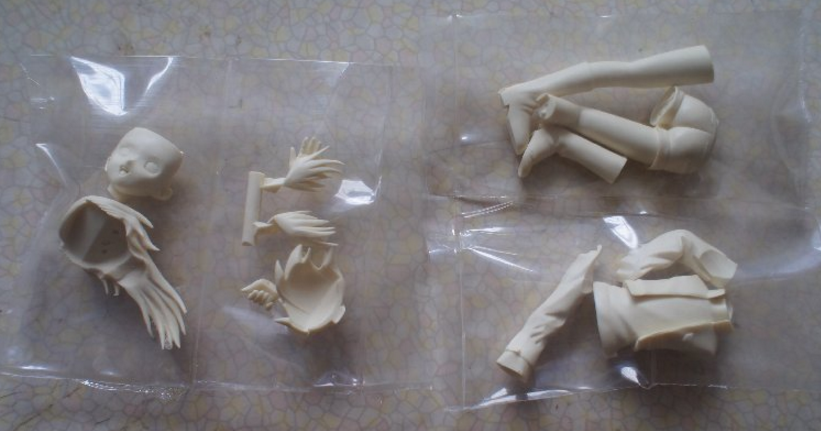Bandai 1/8 B-Club Gear Fighter Dendoh Eris Willamette Resin Cold Cast Model Kit Figure - Lavits Figure
 - 3