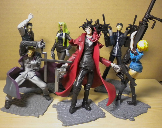Yamato Hellsing SIF Story Image 6 Trading Collection Figure Set Used - Lavits Figure