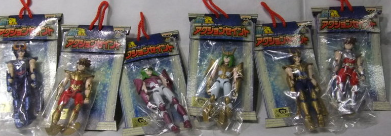 Banpresto Saint Seiya Pegasus Dragon Phoenix Andromeda Cygnus 6 Mini Action Collection Figure Set - Lavits Figure