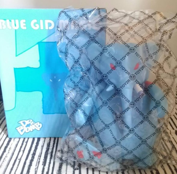 Toy2R 2008 Frank Kozik Dr Bomb Blue GID Edition Ver 8" Vinyl Figure - Lavits Figure