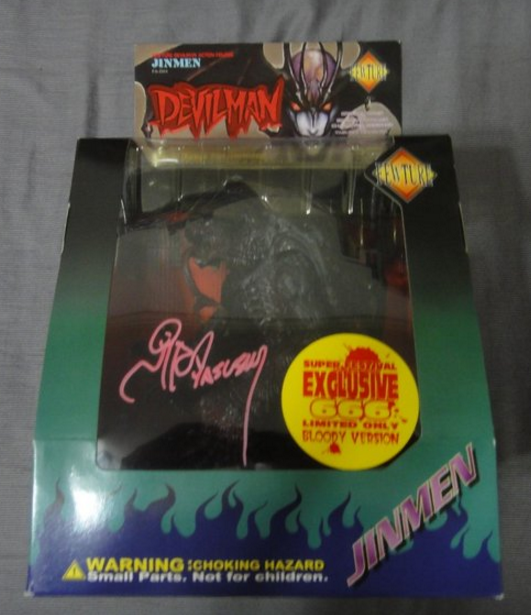 Fewture Devilman Go Nagai Jinmen 666 Limited Bloody Ver Action Figure Signed - Lavits Figure