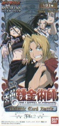 Bandai Fullmetal Alchemist Carddass Card Battle Game Booster Pack Part 2 Sealed Box - Lavits Figure