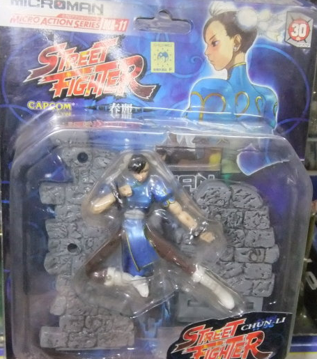 Takara Microman Street Fighter Series Micro Action MA-11 Chun Li Figure - Lavits Figure