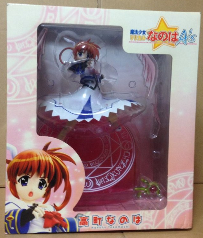 Movic Magical Girl Lyrical Nanoha A's Pvc Collection Figure Used - Lavits Figure