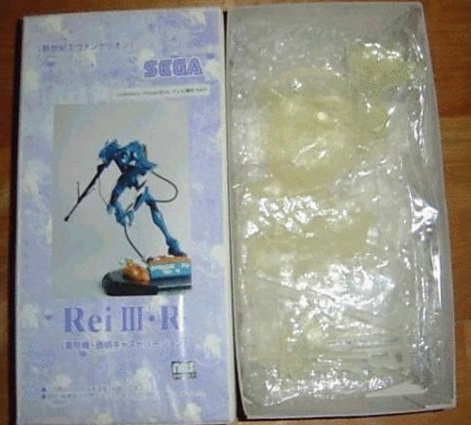 Sega Neon Genesis Evangelion Rei Ayanami Rei III R Limited Crystal Ver Cold Cast Model Kit Figure - Lavits Figure
- 1