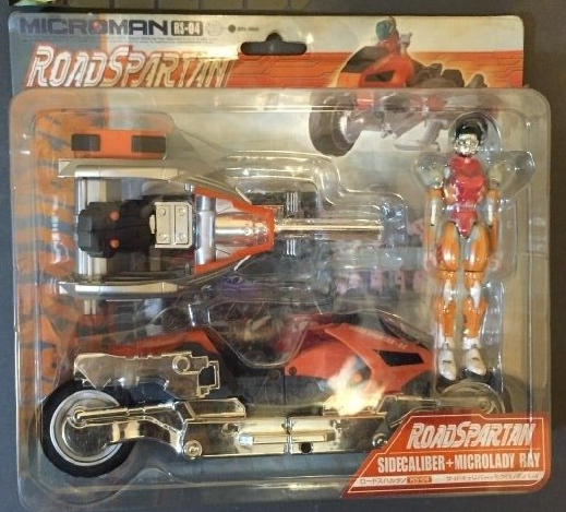 Takara Microman Road Force Spartan RS-04 Sidecaliber Microlady Ray Action Figure - Lavits Figure