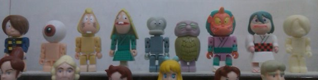 Run'A Tinibiz Gegege No Kitaro 9 Action Collection Figure Set Used - Lavits Figure