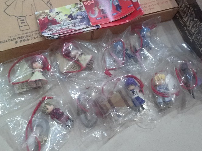 Yujin Erementar Gerad Gashapon Capsule 6+2 SP 8 Mini Phone Strap Mascot Collection Figure - Lavits Figure