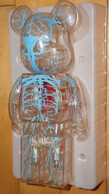 Medicom Toy 2008 Be@rbrick 400% 100% Halloween Dr. Romanelli 11" Vinyl Collection Figure Set - Lavits Figure
- 4