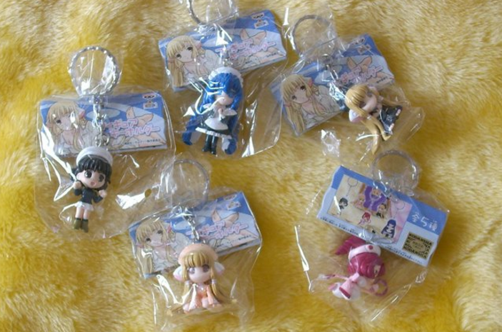 Banpresto Clamp Chobits Key Chain Holder Strap Part 1 5 Mascot Trading Figure Set - Lavits Figure