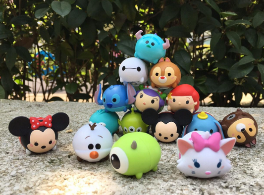 Disney Tsum Tsum Character Family Mart Limited Part 1 15 Mini Magnet Trading Figure Set - Lavits Figure
