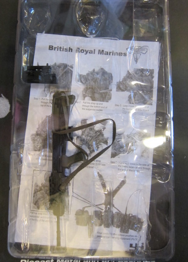 BBi 12" 1/6 British Royal Marine MNE Allen Action Figure Used - Lavits Figure
- 2