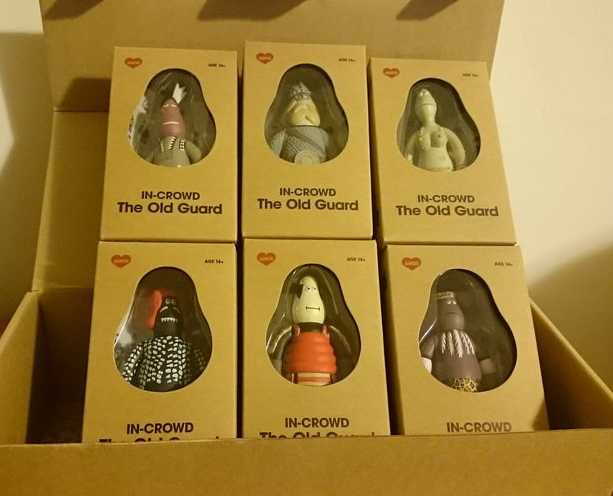 Amos Toys James Jarvis In-Crowd The Old Guard 6 4" Vinyl Figure Set - Lavits Figure
- 2
