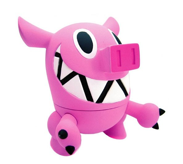 Wonderwall 2008 Touma PeeGee Pink Ver 5" Vinyl Figure - Lavits Figure