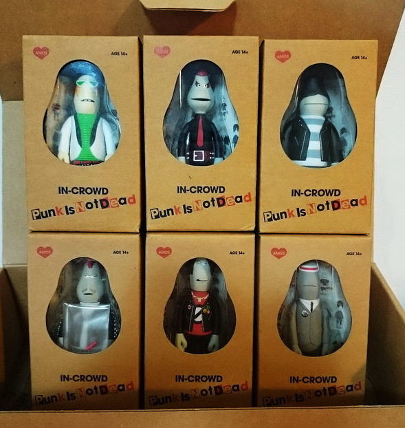 Amos Toys 2004 James Jarvis In-Crowd Punk is not Dead 6 4" Vinyl Figure Set - Lavits Figure
- 2