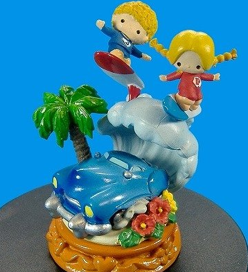 Kaiyodo Sanrio Dream Party Patty & Jimmy Mini Trading Figure - Lavits Figure