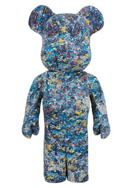 Medicom Toy Be@rbrick 1000% Jackson Pollock Studio Ver 29" Vinyl Figure - Lavits Figure
