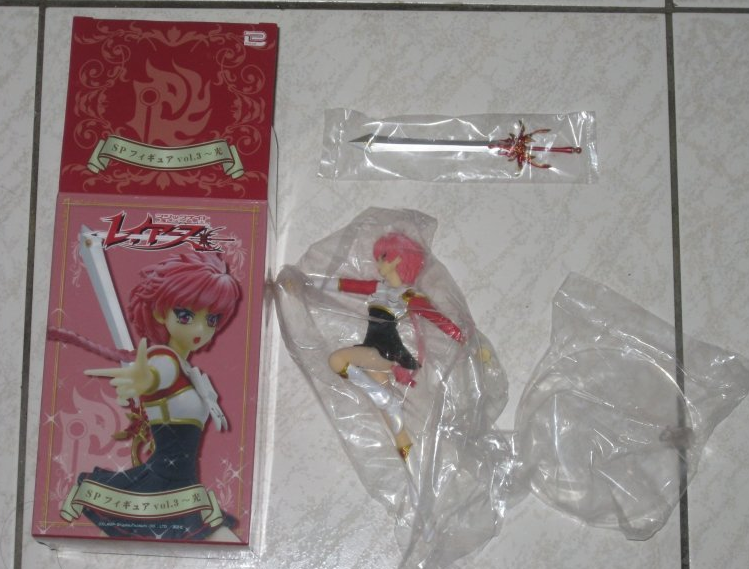 Clamp Magic Knight Rayearth Nostargia Girl 3 8" Pvc Collection Figure Set - Lavits Figure
- 3
