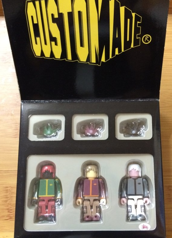 Medicom Toy 2007 Kubrick 100% Stussy CustomMade Baby Ragamuffin 3 Action Figure Set - Lavits Figure
- 1