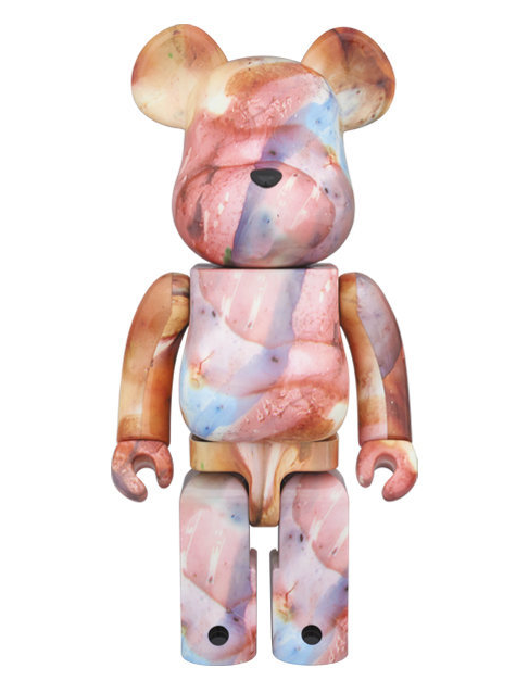 Medicom Toy 2015 Be@rbrick 400% Pushead Ver 11" Vinyl Collection Figure - Lavits Figure
