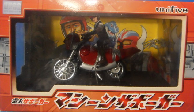 Unifive Cho Shin Gokin Denjin Zaborger Zaboga Motocycle Bike Trading Collection Figure - Lavits Figure
- 1