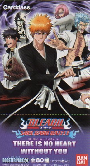 Bandai Bleach Carddass Soul Card Battle Game Booster Pack Part 16 There Is No Heart Without You Sealed Box - Lavits Figure