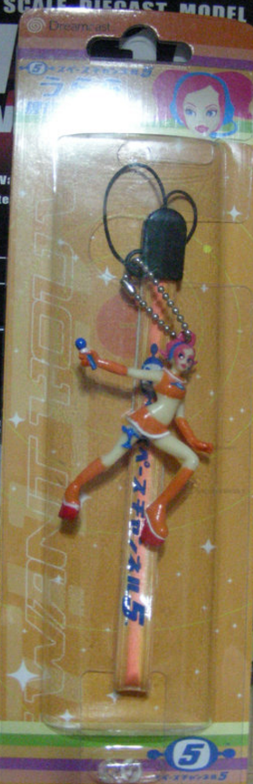 Sega Dreamcast Space Channel 5 Ulala Mascot Phone Strap Trading Figure - Lavits Figure