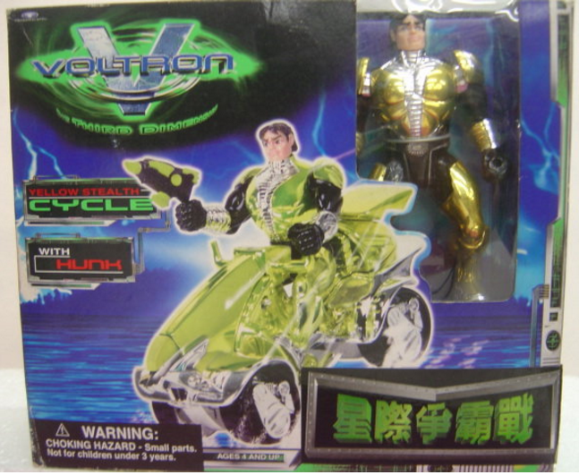 Trendmasters Voltron Galaxy Guard Stealth Mighty Lion Force Hunk Ver Cycle Action Figure - Lavits Figure
- 1