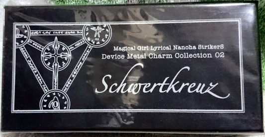 Good Smile Magical Girl Lyrical Nanoha Strikers Device Metal Charm Collection 02 Schwertkreuz Sword Cross - Lavits Figure
 - 1