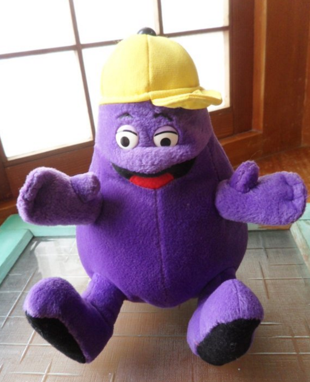 Mcdonalds 1996 Character Grimace Plush Doll Figure - Lavits Figure
- 1