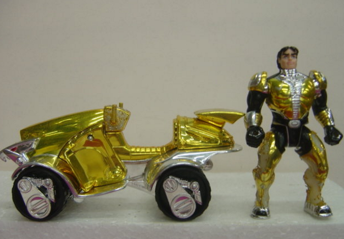 Trendmasters Voltron Galaxy Guard Stealth Mighty Lion Force Hunk Ver Cycle Action Figure - Lavits Figure
- 2