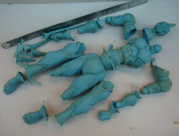 Max Factory Guyver BFC Bio Fighter Wars The Biobooster I Cold Cast Model Kit Figure - Lavits Figure
- 2