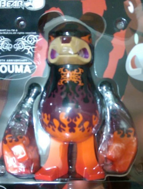 Toy2R 2012 Touma Wonderwall Knuckle Bear Waverlord Oranger Ver 6" Vinyl Figure - Lavits Figure
 - 2