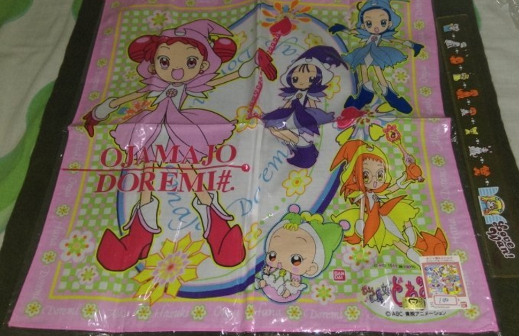 Magical Ojamajo Do Re Mi 18" Square Scarf - Lavits Figure