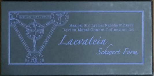 Good Smile Magical Girl Lyrical Nanoha Strikers Device Metal Charm Collection 05 Laevantein Schwertform - Lavits Figure
 - 1