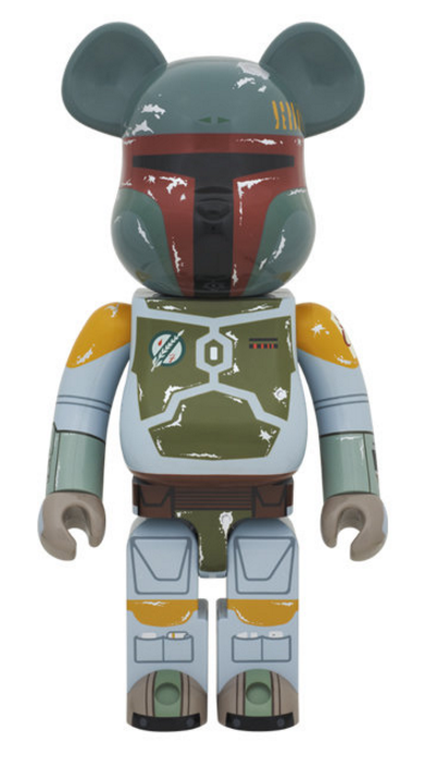 Medicom Toy Be@rbrick 1000% Star Wars Boba Fett Ver 29" Vinyl Figure - Lavits Figure