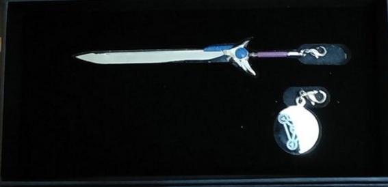 Good Smile Magical Girl Lyrical Nanoha Strikers Device Metal Charm Collection 05 Laevantein Schwertform - Lavits Figure
- 2
