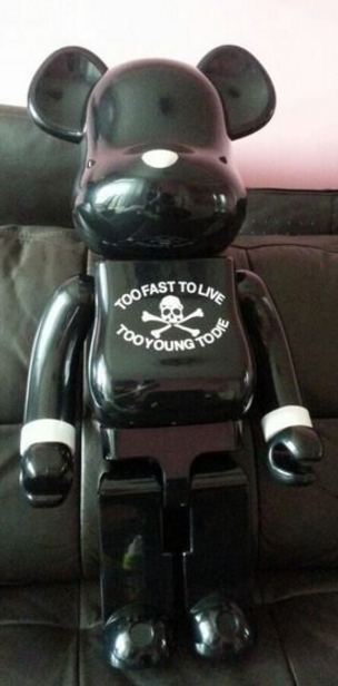 Medicom Toy 2006 Be@rbrick 1000% Mastermind Japan Ver 29" Vinyl Figure - Lavits Figure
 - 1