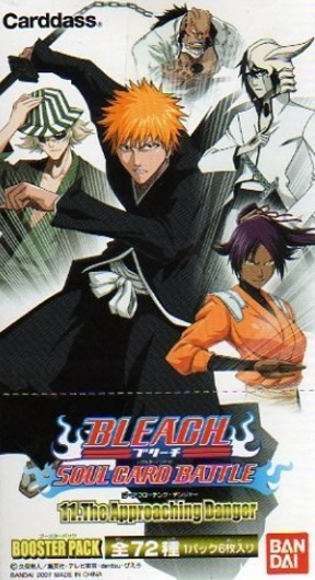 Bandai Bleach Carddass Soul Card Battle Game Booster Pack Part 11 The Approaching Danger Sealed Box - Lavits Figure