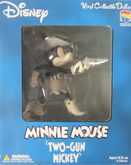 Medicom Toy VCD Vinyl Collectible Dolls Disney Minnie Mouse Two-Gun Mickey Trading Collection Figure - Lavits Figure
- 2