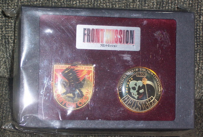 Square Enix Soft Front Mission Not For Sale 2 Pins Collection Figure Set - Lavits Figure
- 1