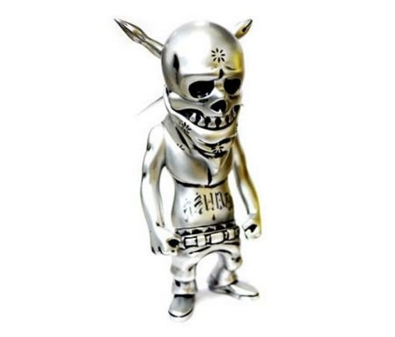 Secret Base 2011 Usugrow Rebel Ink The World Power Silver Ver 7" Vinyl Figure - Lavits Figure