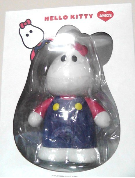 Medicom Toy 2010 Amos Toys MC Cable Design James Jarvis Hello Kitty Ver 6.5" Vinyl Figure - Lavits Figure
