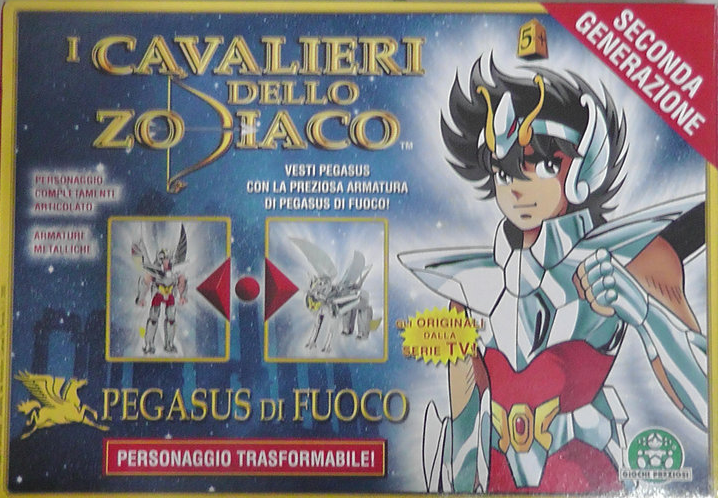Bandai Saint Seiya Myth Gold Pegasus Europe Vintage Ver Plastic Action Figure - Lavits Figure