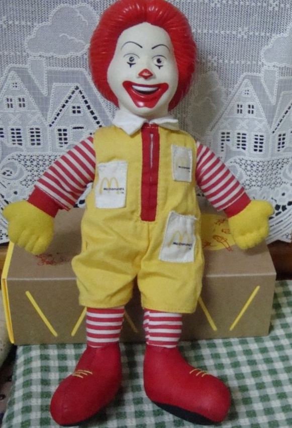 Ronald best sale mcdonald plush