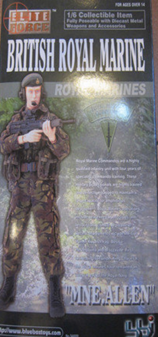 BBi 12" 1/6 British Royal Marine MNE Allen Action Figure Used - Lavits Figure
- 3