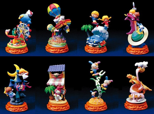 Kaiyodo Sanrio Hello Kitty Dream Party 8 Mini Trading Figure Set - Lavits Figure