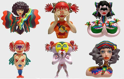 King Of Mountain Japan Autograph Keiichi Tanaami Rolling 60's 6 Mini Trading Figure - Lavits Figure
 - 1
