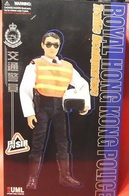 Dragon 1/6 12" Royal Hong Kong Police Traffic Emergency Chou Sir Action Figure - Lavits Figure
- 1
