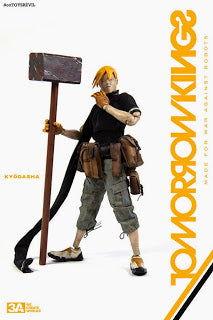 ThreeA 3A Toys 1/6 Ashley Wood Tomorrow King TK Close to the Last Hammer  Time Kyodasha 12